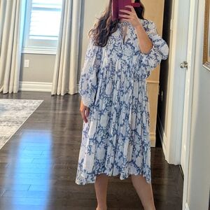 Tunic Midi Boho Dress of India